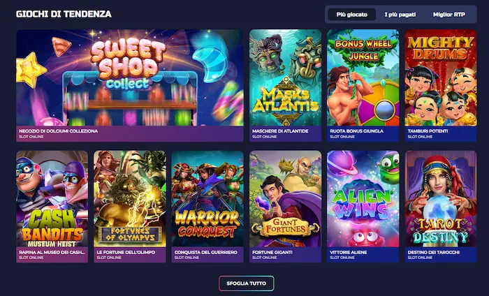 Prism Casino Giochi